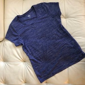 Spalding Blue Dry Fit Tshirt